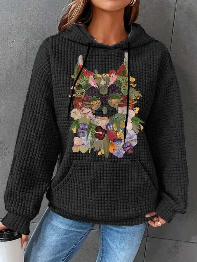 Women's Cozy Casual Drawstring Pullover Hoodie