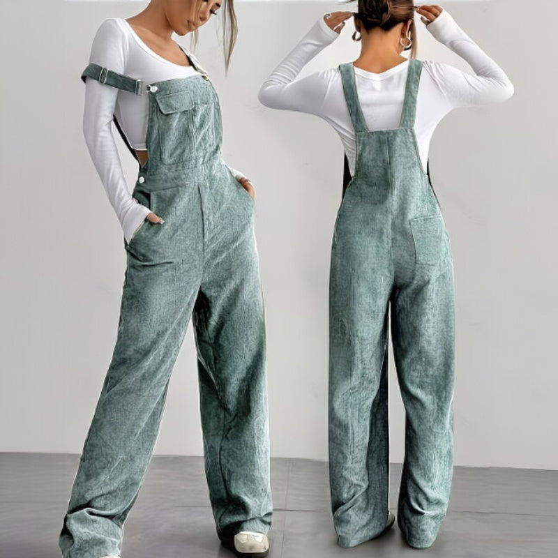 Chic Loose Fit Women's Jumpsuit Casual Romper