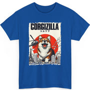 Cute Corgi Japanese Art Tee – Soft Cotton, Unisex Fit