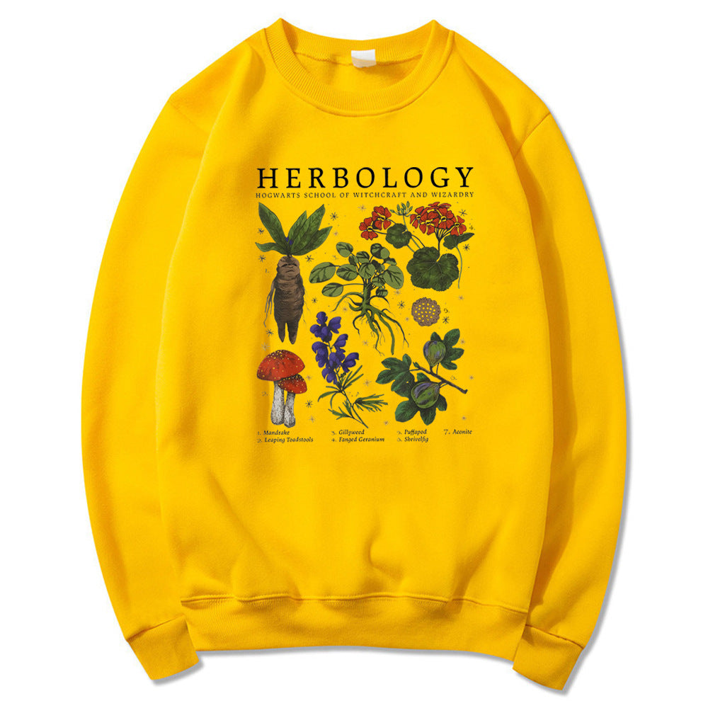 Chic Women's Long-Sleeve Printed Pullover Sweater