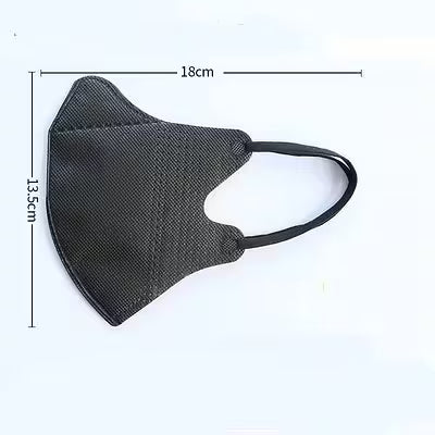 3D Breathable Disposable Protective Masks (10-Pack)