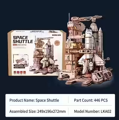 3D Wood Puzzle Kit