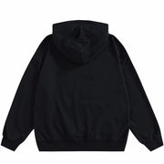 Women's Cozy Plush V-Neck Long-Sleeve Loose Hoodie