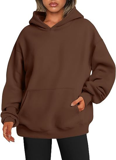Oversized Hooded Sweatshirt with Pockets