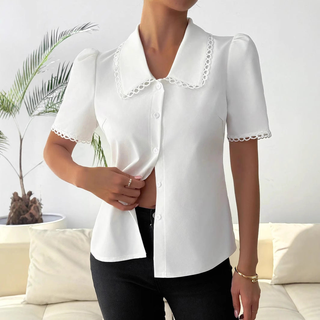 Spring-time Chic Chiffon Blouse For Women Stylish