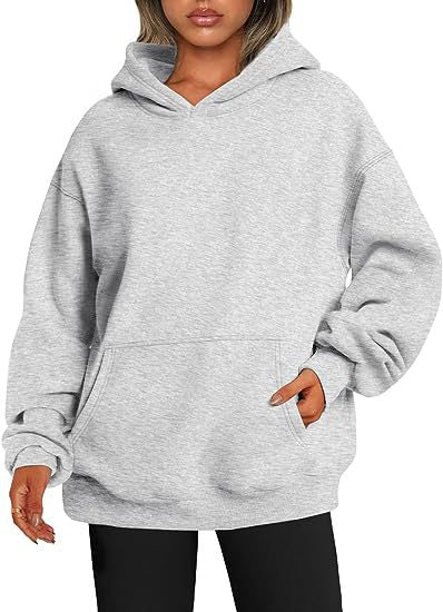 Oversized Hooded Sweatshirt with Pockets