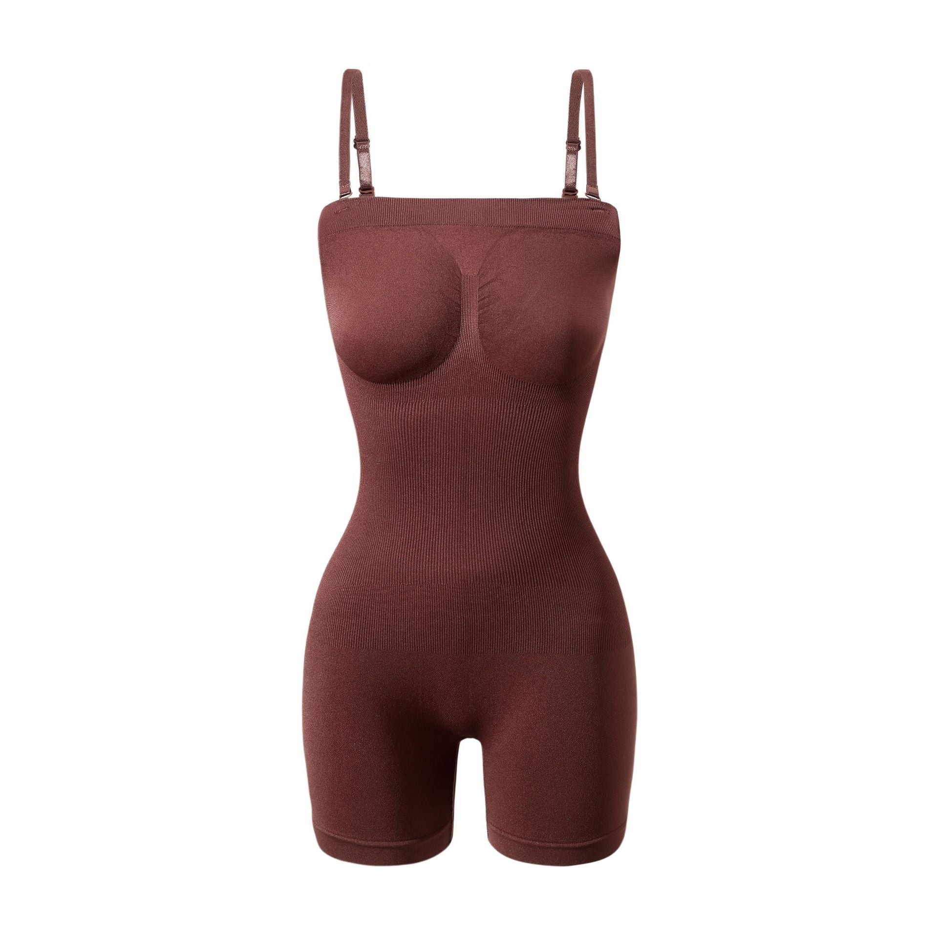 Plus Size Tummy Control Shaping Bodysuit & Butt Lifter