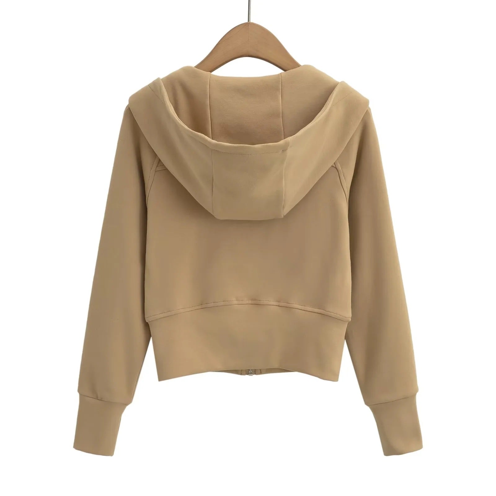 Women's Slim Fit Streetwear Sports Hoodie Coat