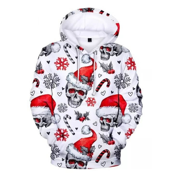 Casual Solid Color Loose Hooded Sweatshirt