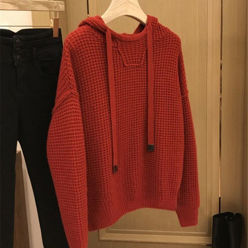 Men's Casual Long-Sleeve Hooded Sweater