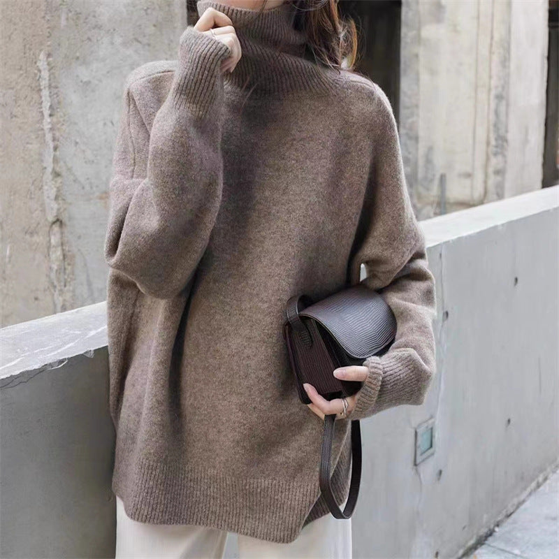 New Autumnwinter French-style Retro Relaxed Sweater