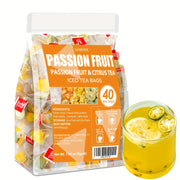Green Orange and Passion Fruit Tea, 7.05 Oz (5g x 40 Bags)