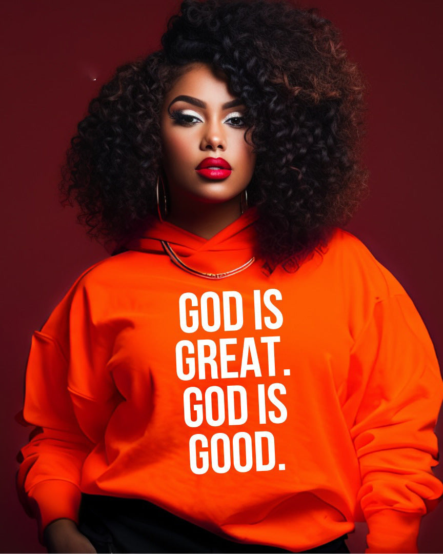 Women's 3D Printed Retro Art Long Sleeve Casual Hoodie