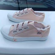 Elastic Band Slip-On Casual Shoes for Women