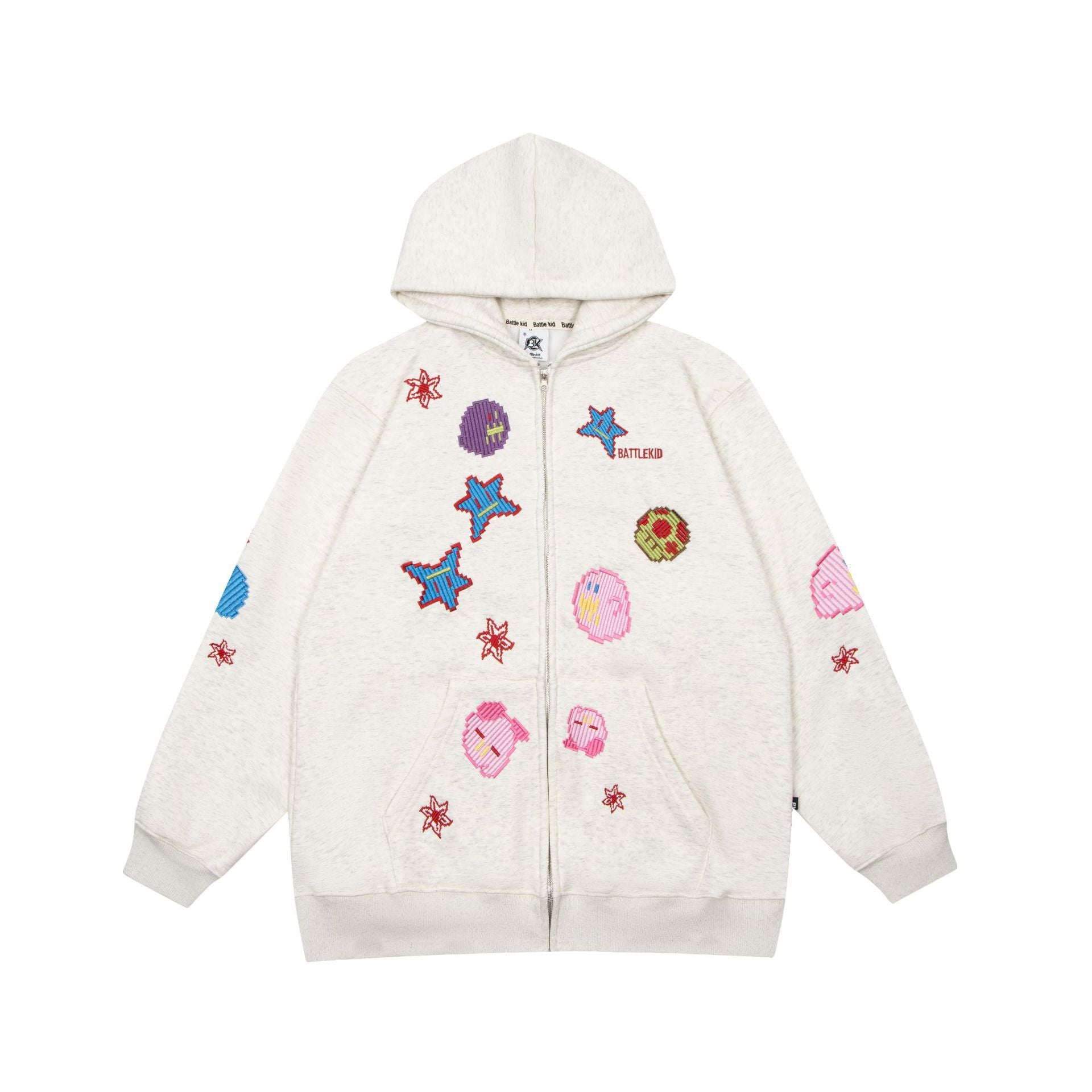 Unisex Graffiti Cardigan Hoodie Streetwear