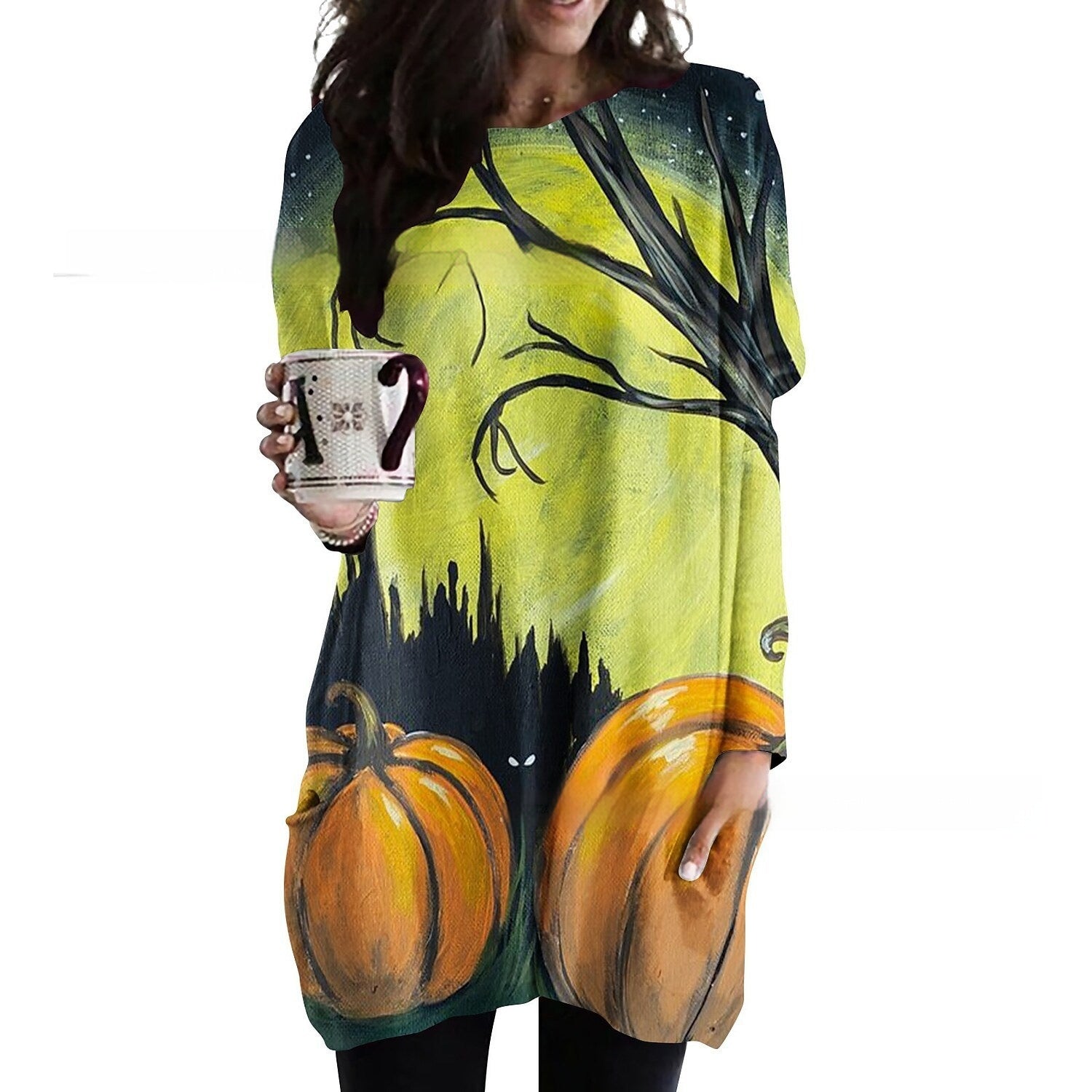Women's Long-Sleeve Pocket T-Shirt