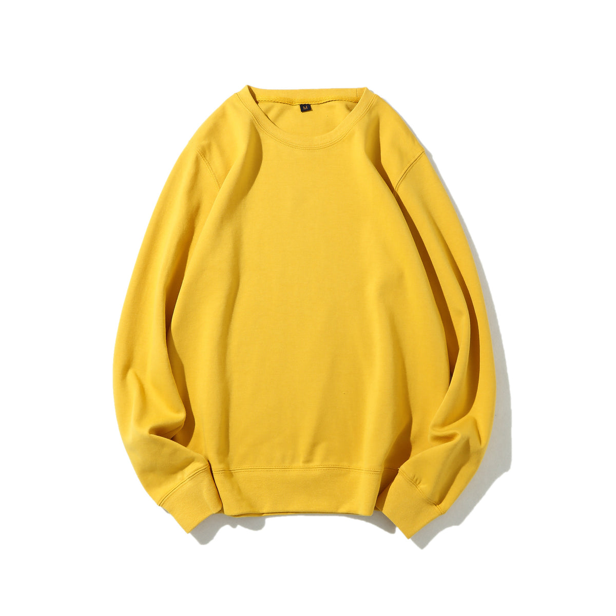 Solid Healthy Round Neck Sweater Long Sleeve