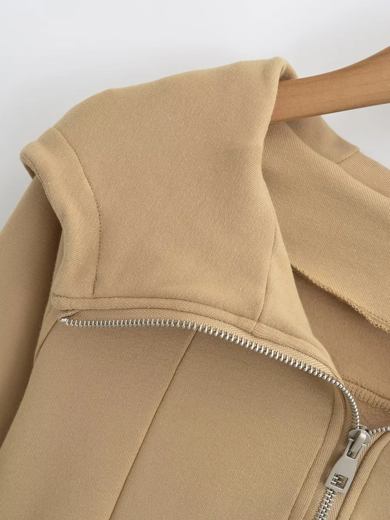 Women's Slim Fit Streetwear Sports Hoodie Coat