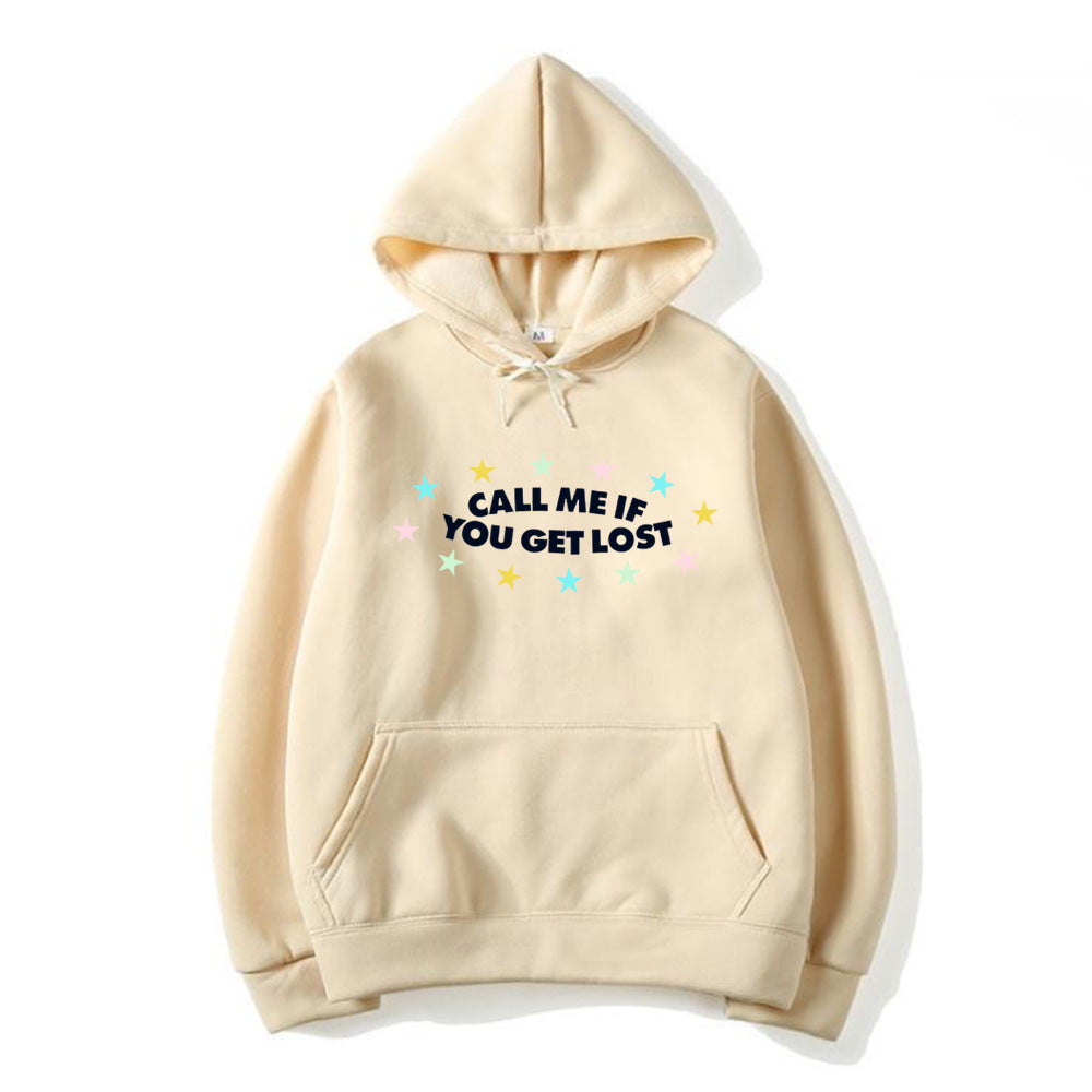 If You Get Lost Call Me Retro Streetwear Hoodie