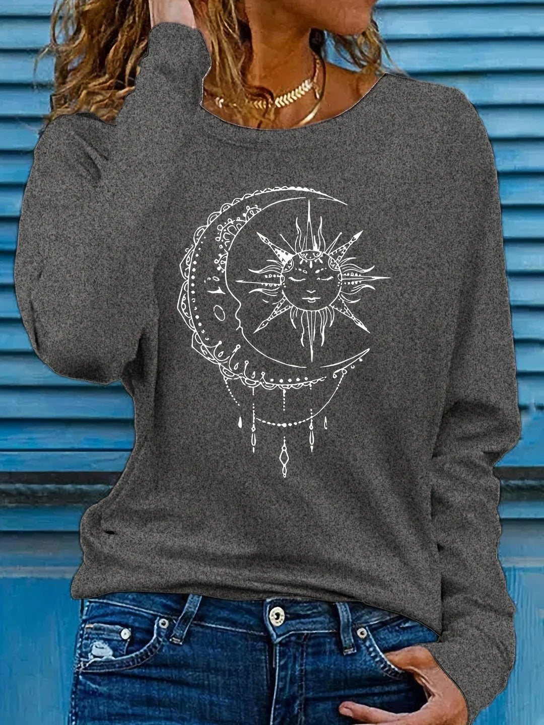 Cozy Casual Round Neck Commuter Sweater