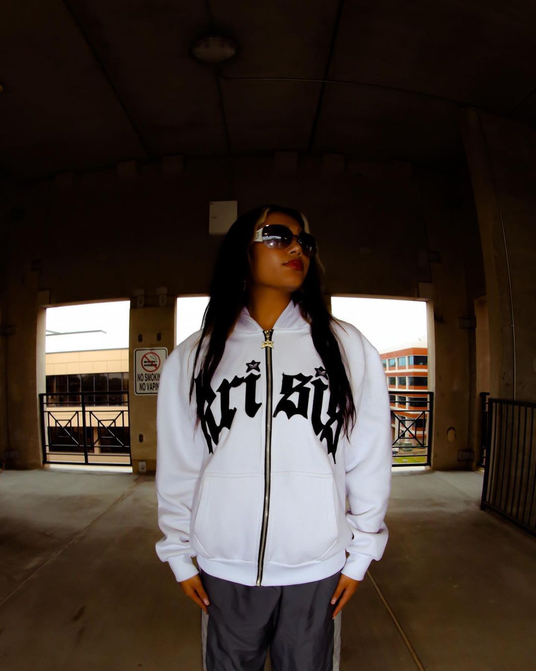 Unisex Zip-Up Hooded Sweatshirt Casual Outerwear