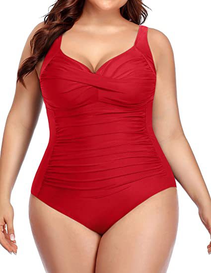 Women's Plus Size One-Piece Swimsuit