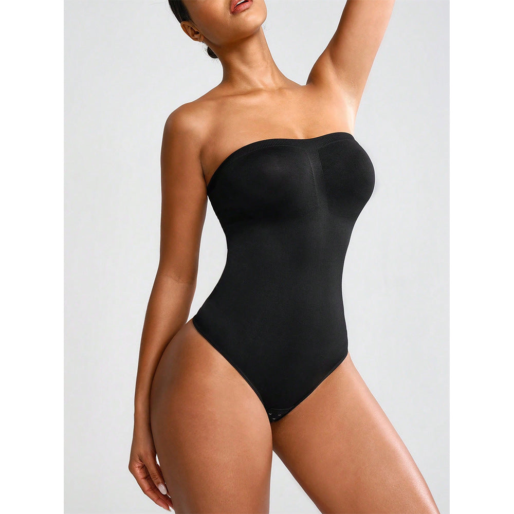 Seamless Body Shaper Push-Up Jumpsuit