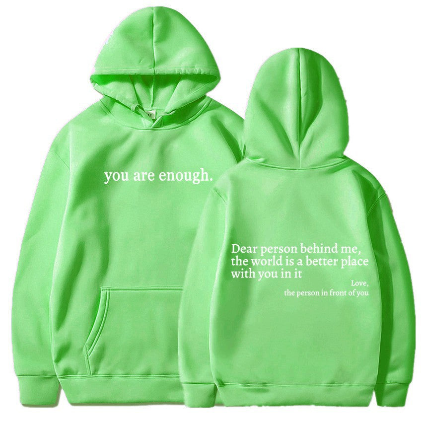 Cozy Brushed Pullover Hoodie with Pocket