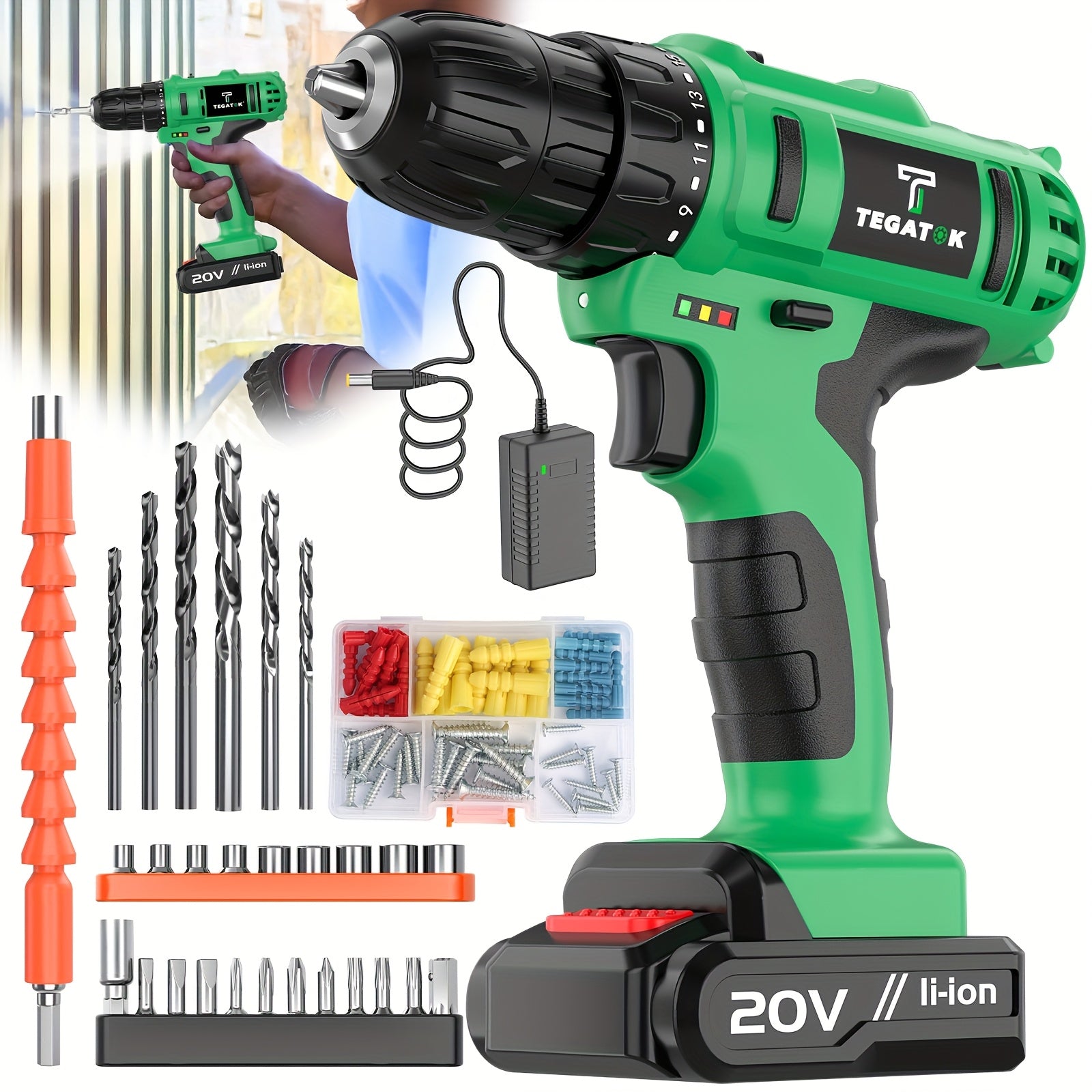 30|88|136|148pcs Electric Drill ToolBox Set