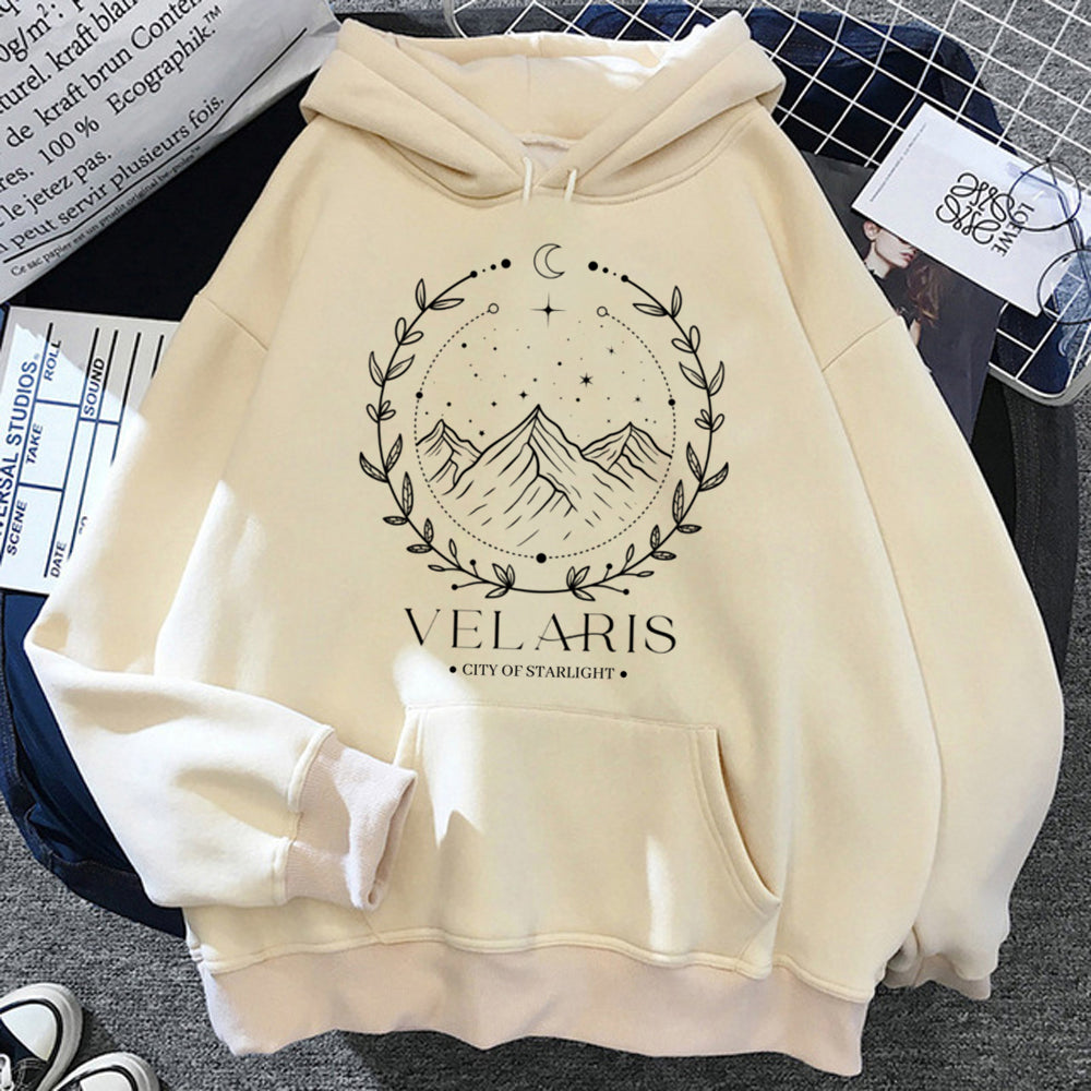 Gothic Aesthetic Women's Hoodie | Retro Streetwear Pullover