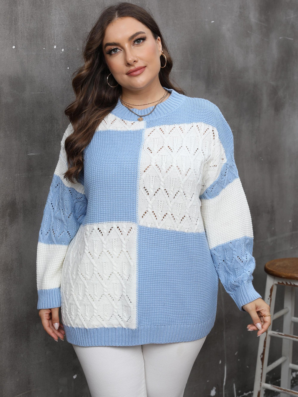 European and American Ladies Top Pullover Shirt