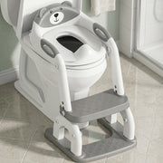 Heavy‑Duty Adjustable 2-in-1 Kids Potty Chair with Step Ladder and Anti‑Slip Base