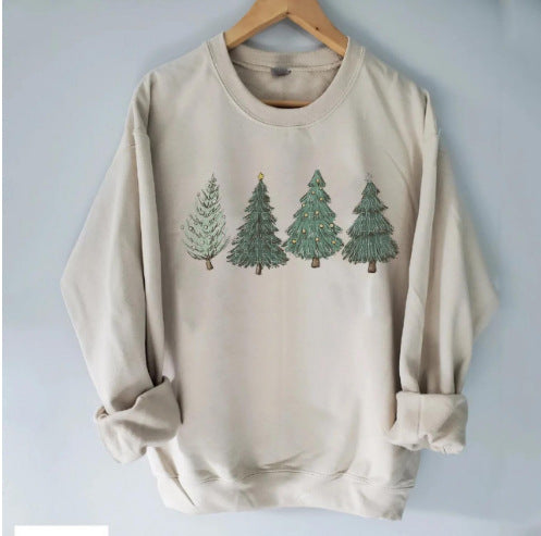 Women's Printed Casual Sweatshirt