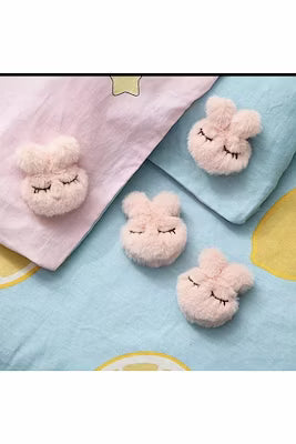 Bunny Plush Sheet Stabilizers for Flat Sheets and Covers