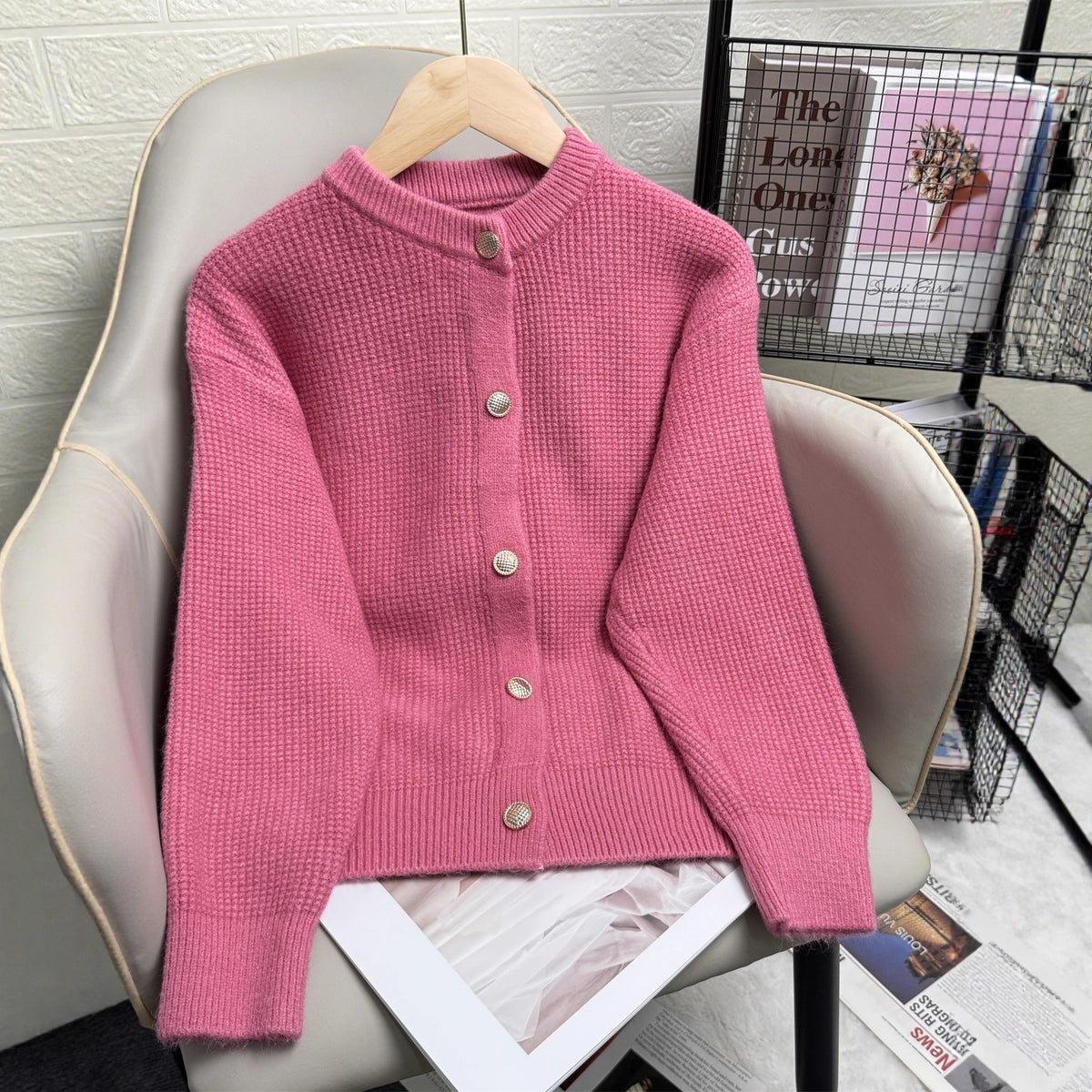 Fashion Short Women's Clothing Slim Fit Sweater