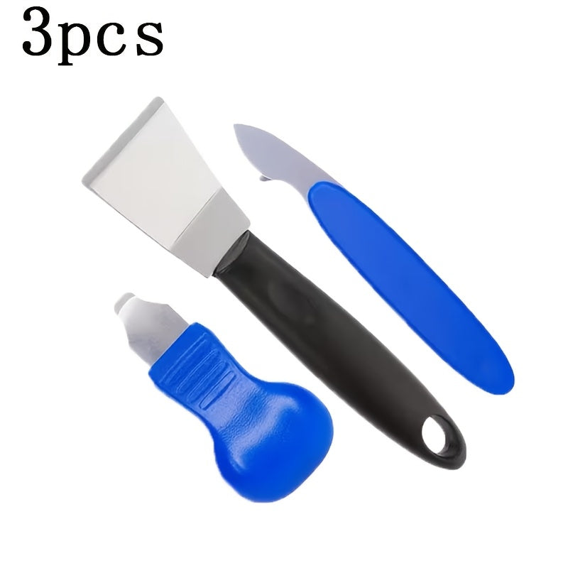 3‑Piece 3D Printer Model Removal Tool Set – Bracket and Resin Debonding Pry Tools