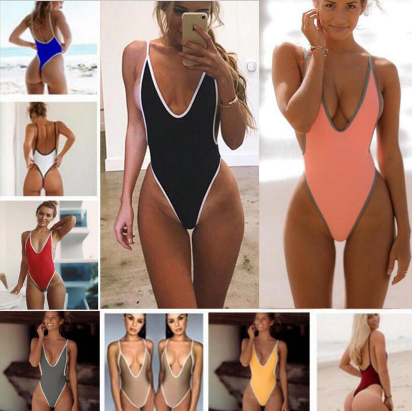 Multicolor bikini swimsuit