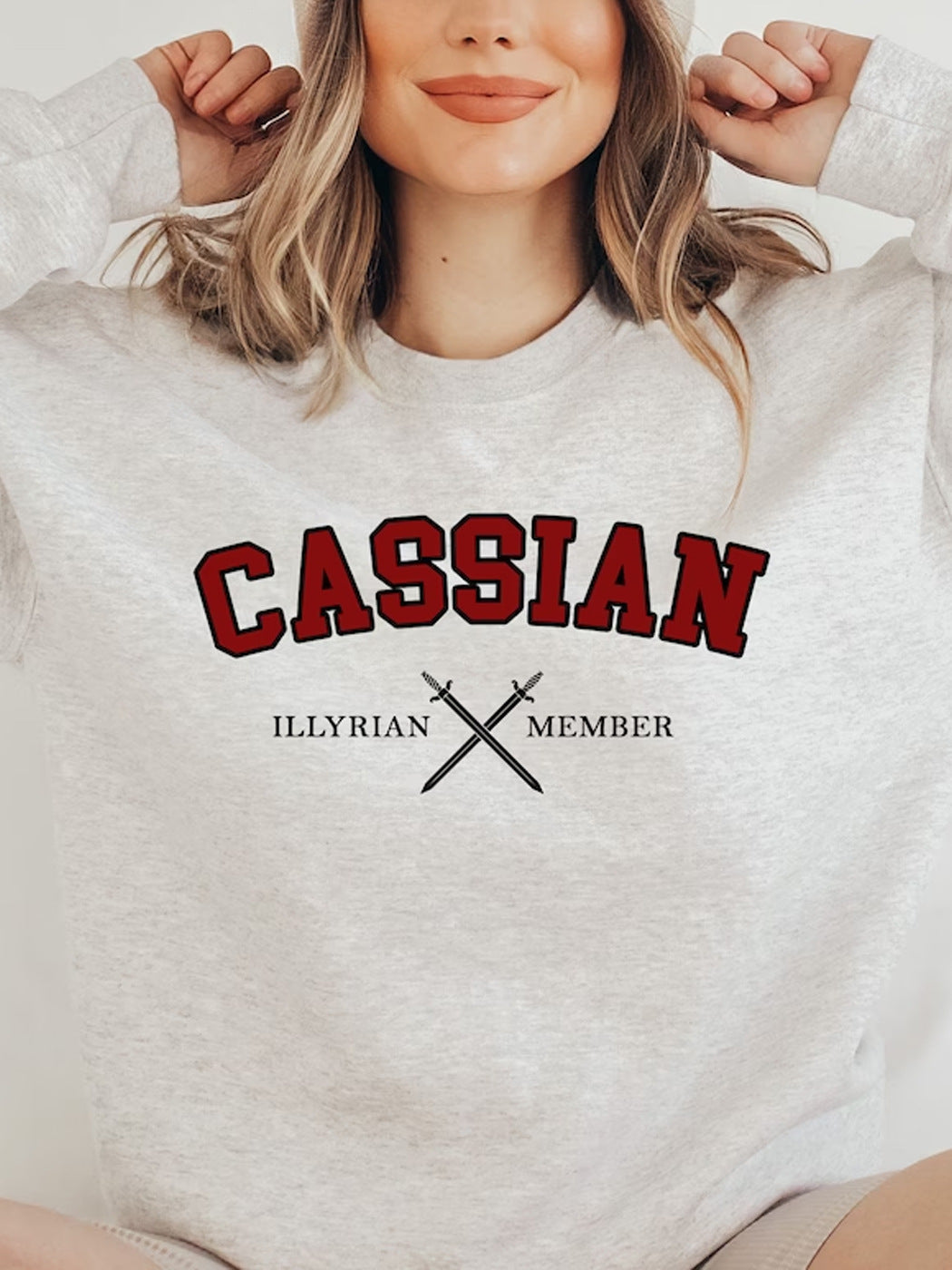 Cozy Printed Unisex Crewneck Sweater