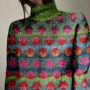 Digital-print Women's Sweater