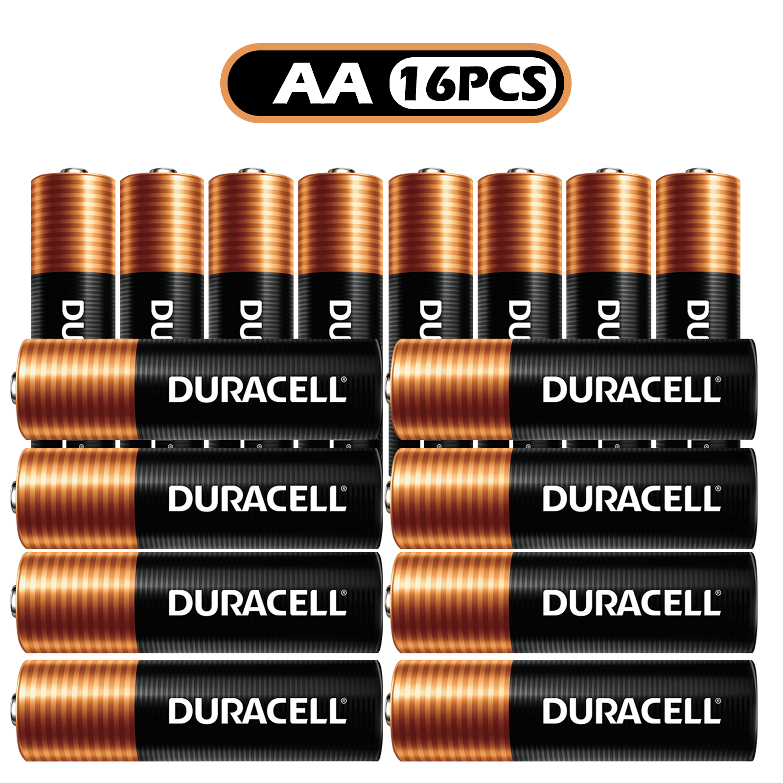 48/24/4Pcs Duracell AAA alkaline Batteries, Leak-Proof and Long-Lasting - Best for Daily Electronics and High-Drain Devices