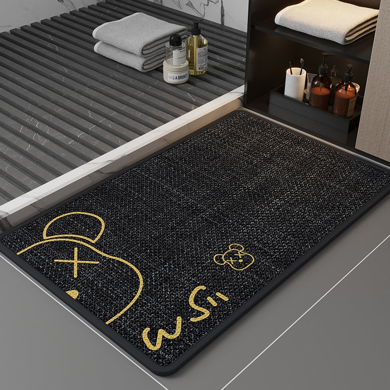 Easy to Maintain Non Slip Linen Woven Printed Pad