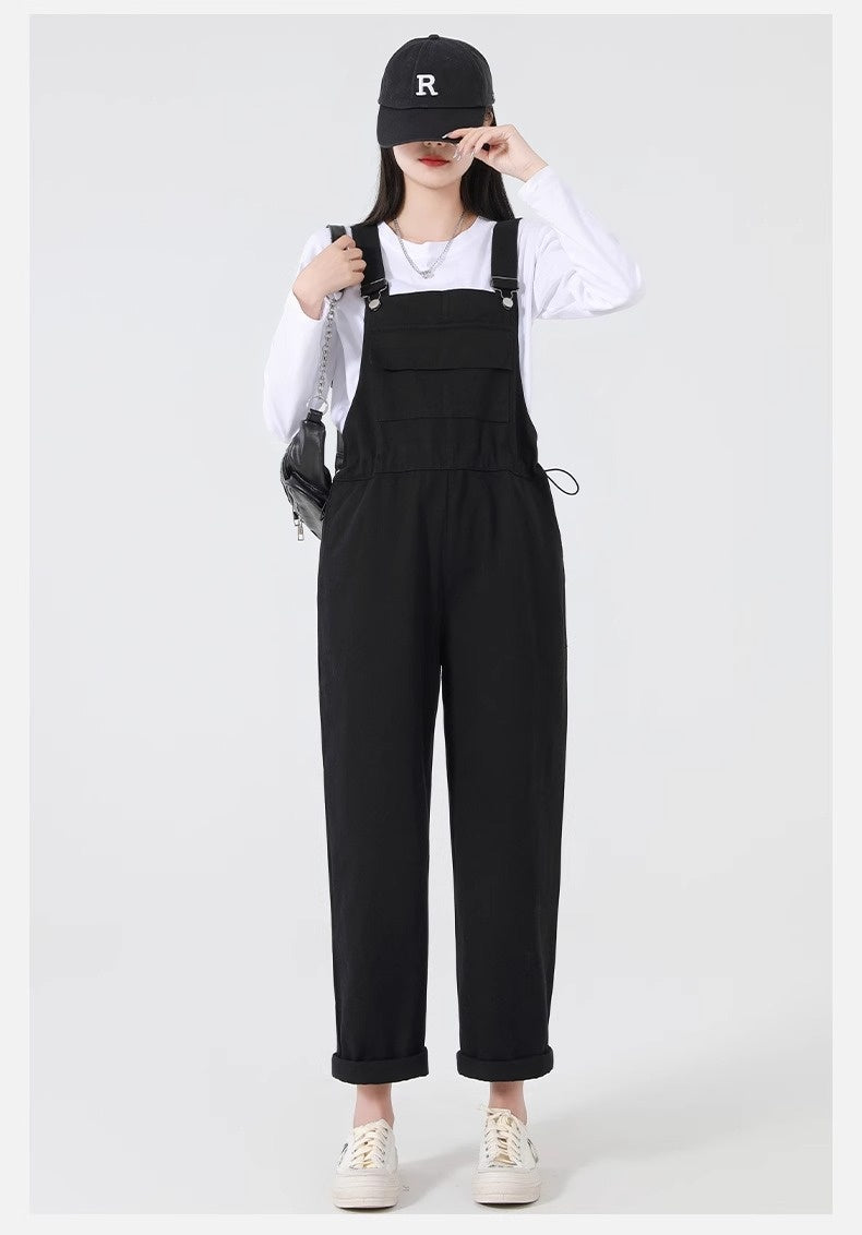 Stylish Denim Maternity Overalls for Expecting Mothers