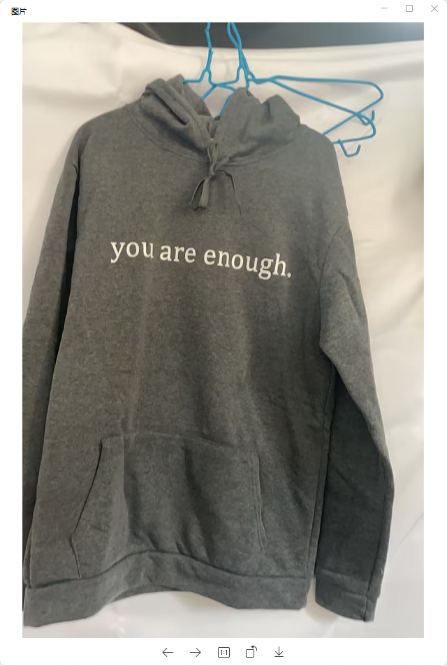 Dear Person Behind Me Positivity Hoodie with Pocket