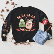Women's Vintage Black Fleece Sweatshirt
