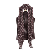 Polka Dot Halter Top for Women - Summer Chic Style