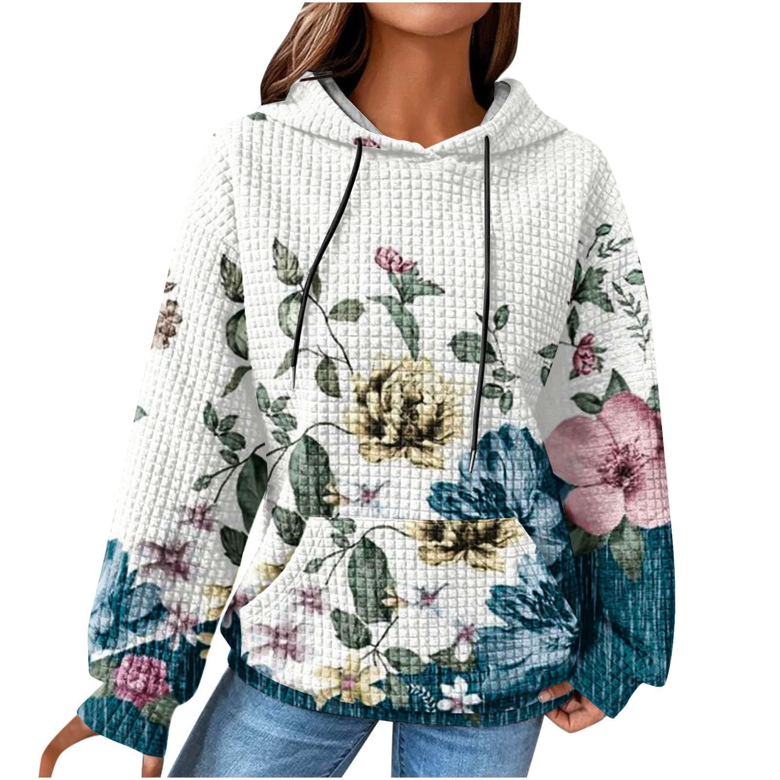 3D Printed Casual Winter Hooded Sweatshirt