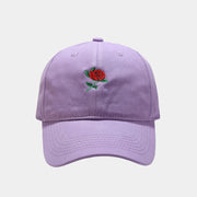 Rose Embroidery Cap