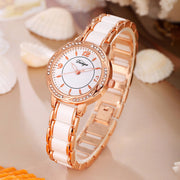 Diamond Quartz Watch