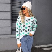 Womens Autumn Street-style Trendy Knitted Sweater