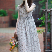 Womens Fashionable Retro Floral Dress